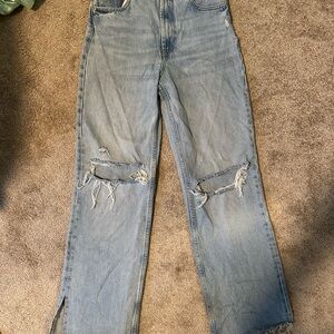 Zara Light Blue Denim Jeans